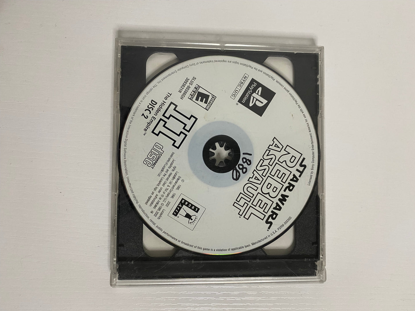 Starwars Rebel Assault 2 ! ( PS1 )