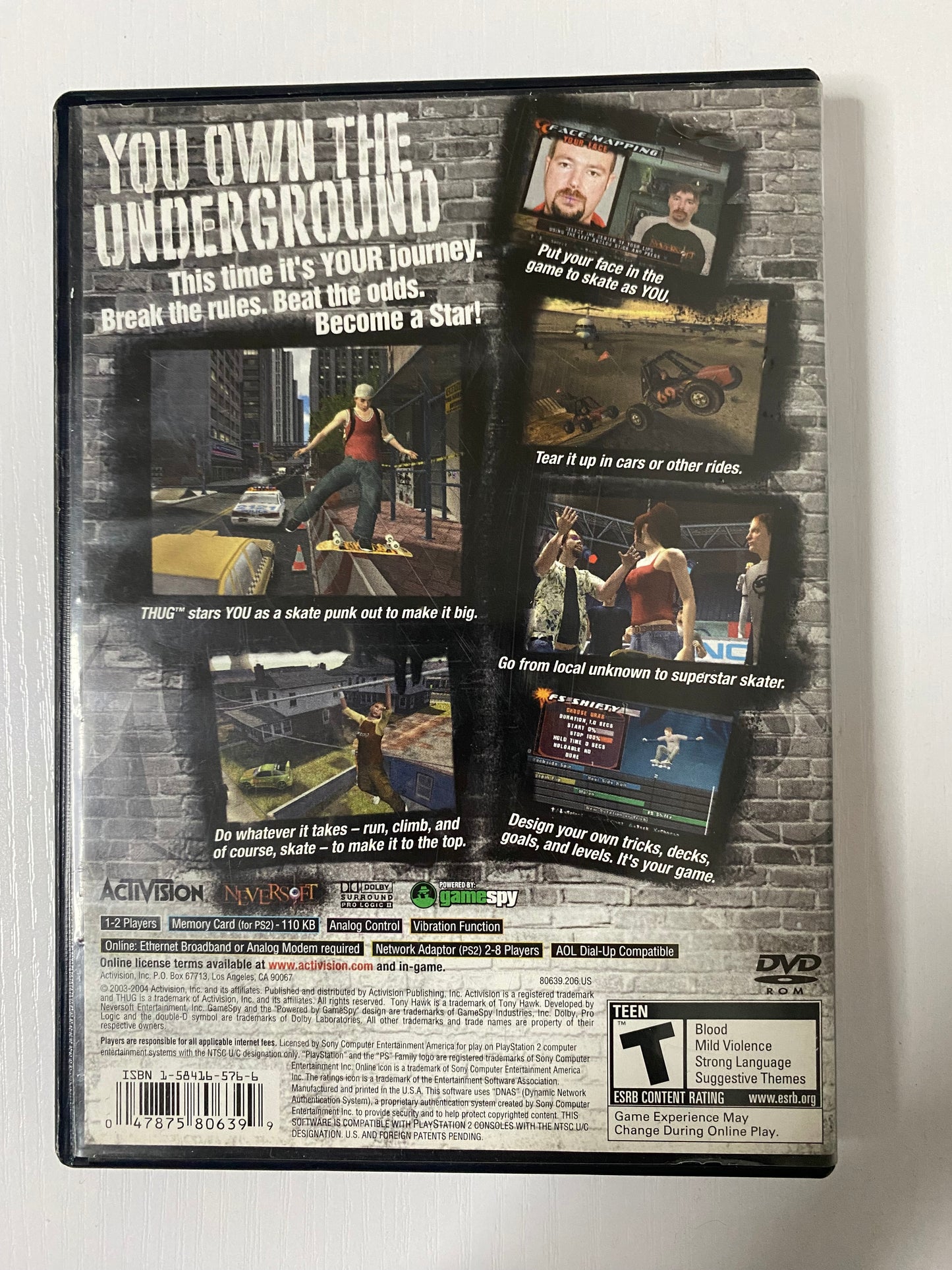 Tony Hawk Underground !