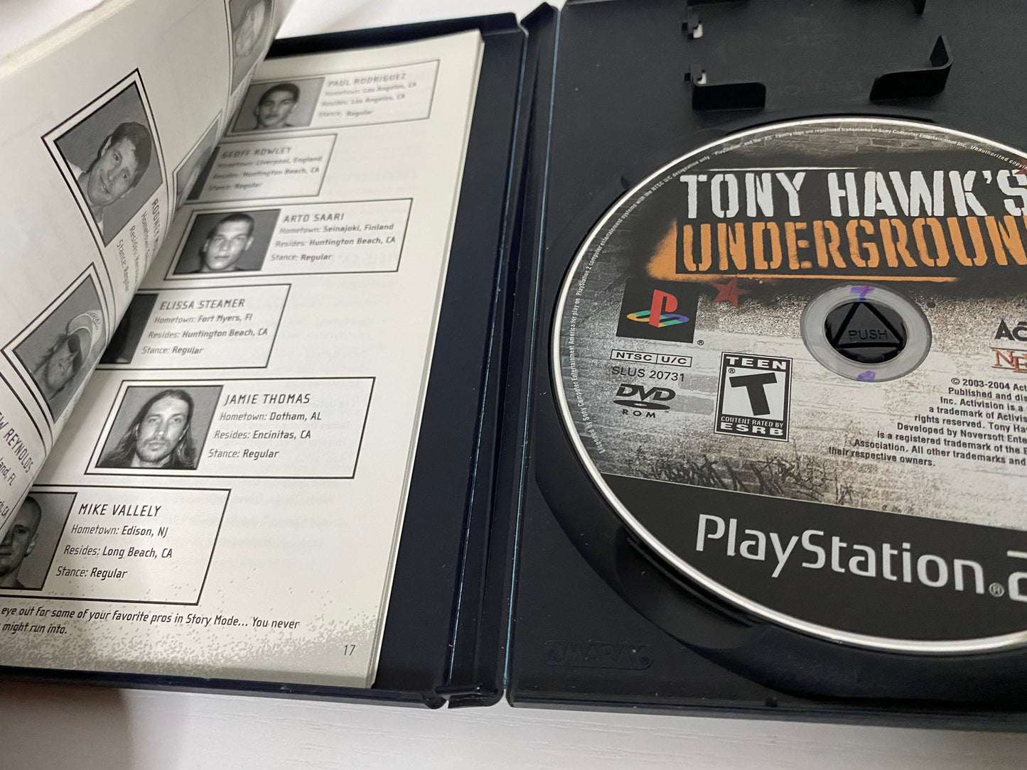 Tony Hawk Underground !