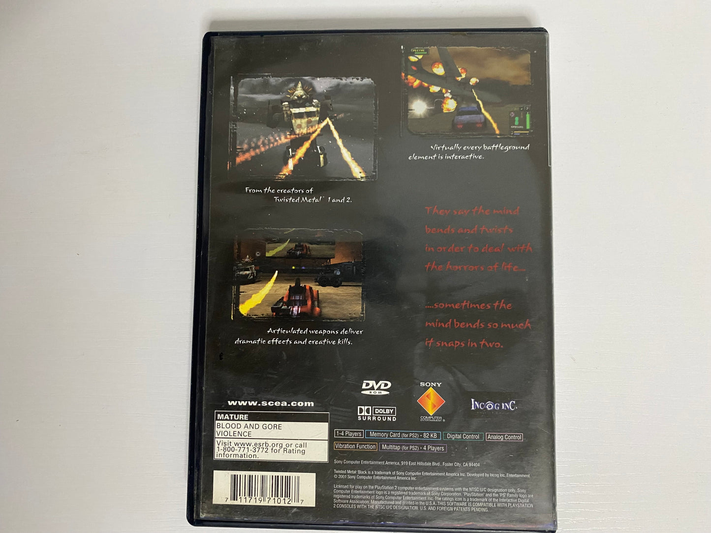 Twisted Metal Black !